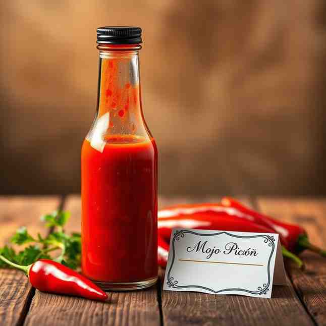Hot Red Pepper Sauce - Mojo Picón Recipe